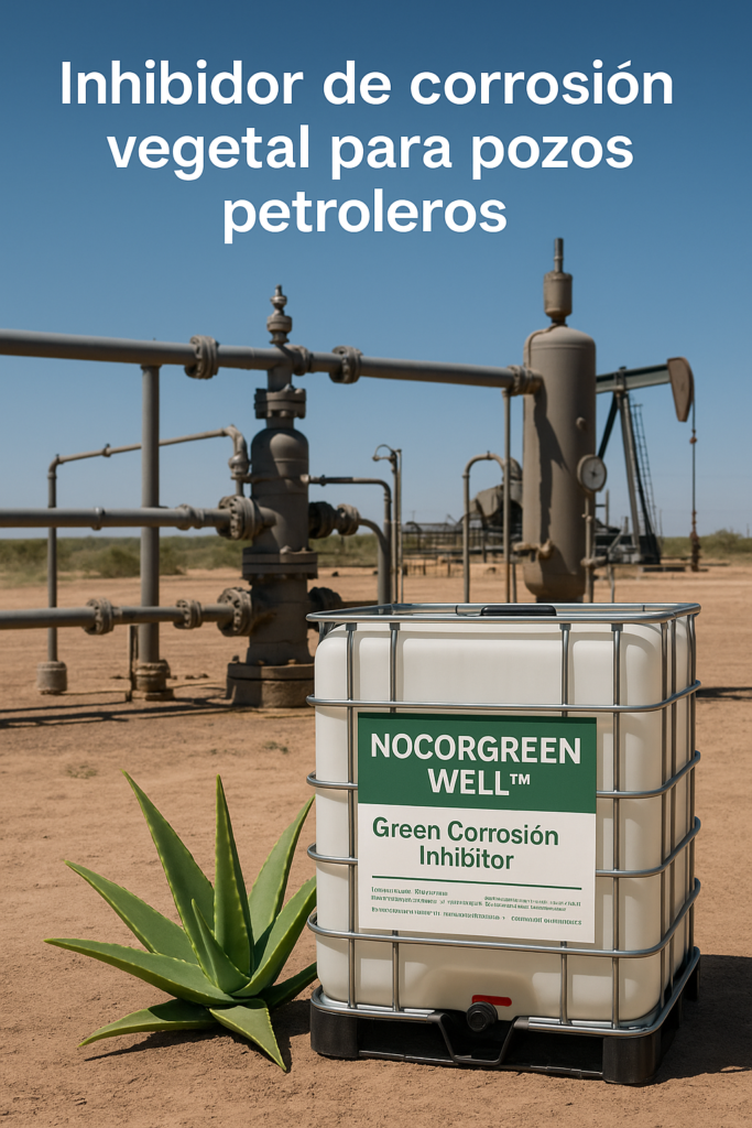 Inhibidor de corrosion para pozos petroleros
